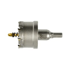 Otwornica widiowa - koronka do metalu 50mm z wiertłem tytanowym (60)