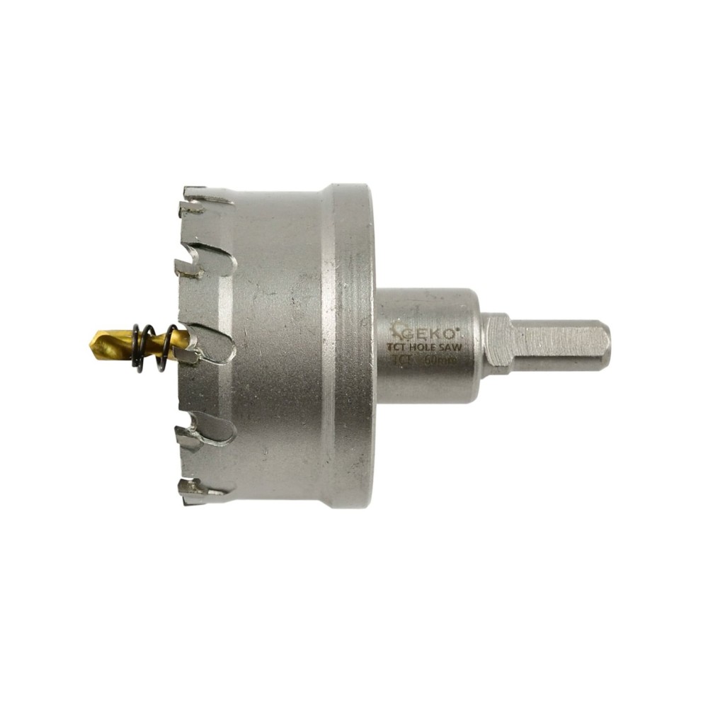 Otwornica widiowa - koronka do metalu 60mm z wiertłem tytanowym (60)