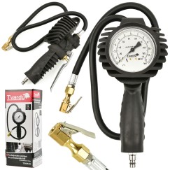 Profesjonalny pistolet do pompowania kół z manometrem 0-12bar (20)