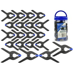 Zestaw ścisków sprężynowych 22el. (24)