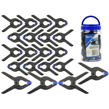 Zestaw ścisków sprężynowych 22el. (24)