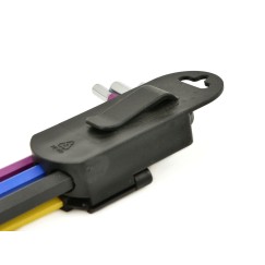 Klucze imbusowe kolor 1,5-10mm 9el. S2, długie-234mm(24)