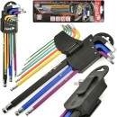 Klucze imbusowe kolor 1,5-10mm 9el. S2, długie-234mm(24)