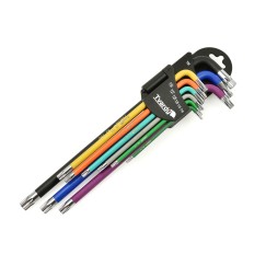 Klucze torx kolor T10-T50 9el. S2 długie-229mm (24)