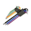 Klucze torx kolor T10-T50 9el. S2 długie-229mm (24)