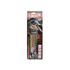 Klucze torx kolor T10-T50 9el. S2 długie-229mm (24)