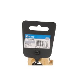 Złącze kłowe mosiężne kompatybilne z GEKA - 360° obrotowe 3/4” (12/96)