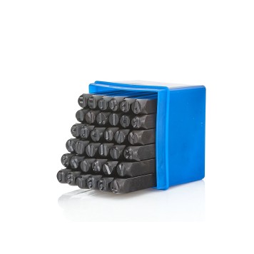 Numeratory litery i cyfry 8mm/36el. (8)