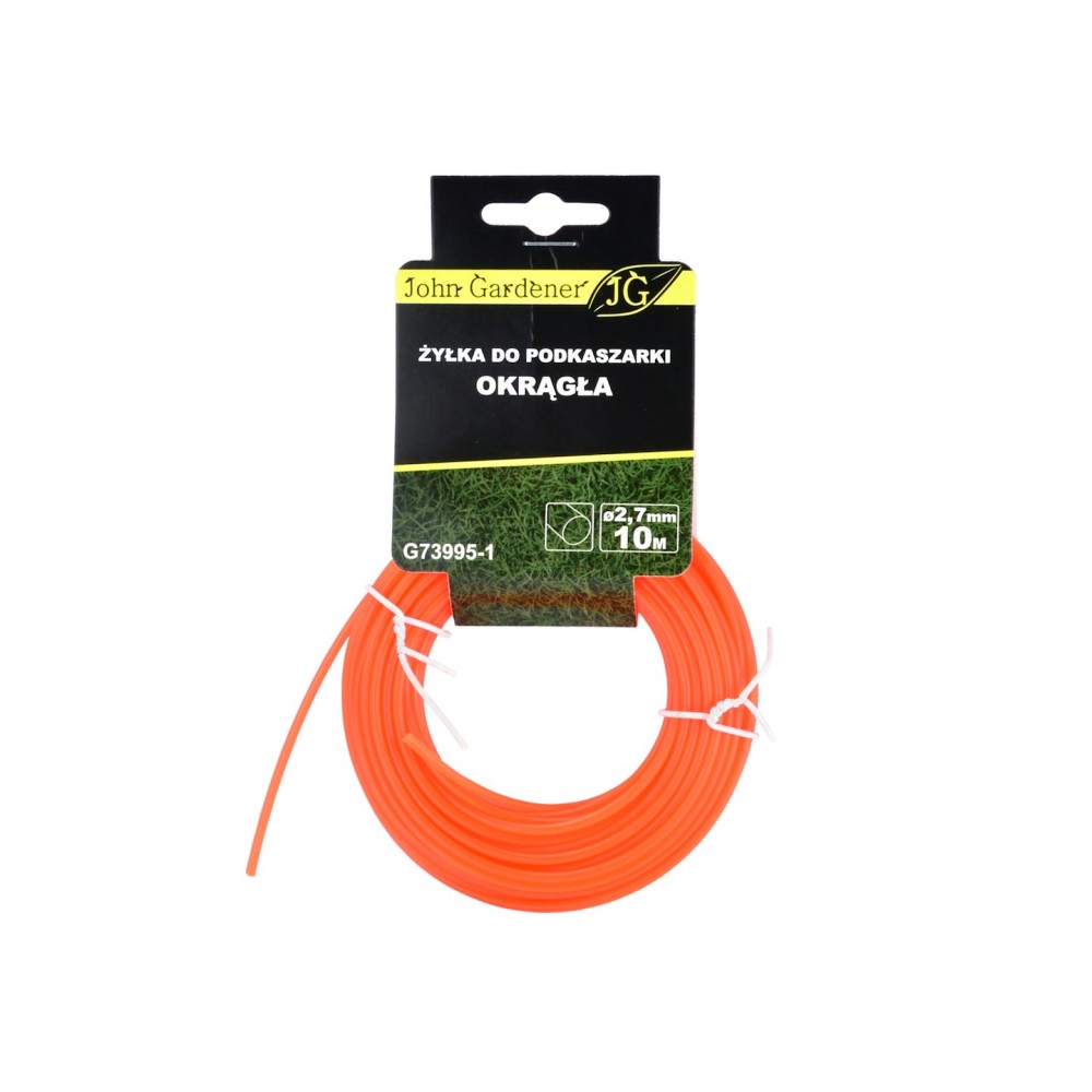 Żyłka do podkaszarki okrągła 2,7mmx10m (20/200)