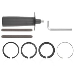 Przystawka na szlifierkę do szlifowania - satynowania - matowienia M14 (12)