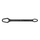 Klucz oczkowy uniwersalny 14-22mm/8-13mm CrV (160)