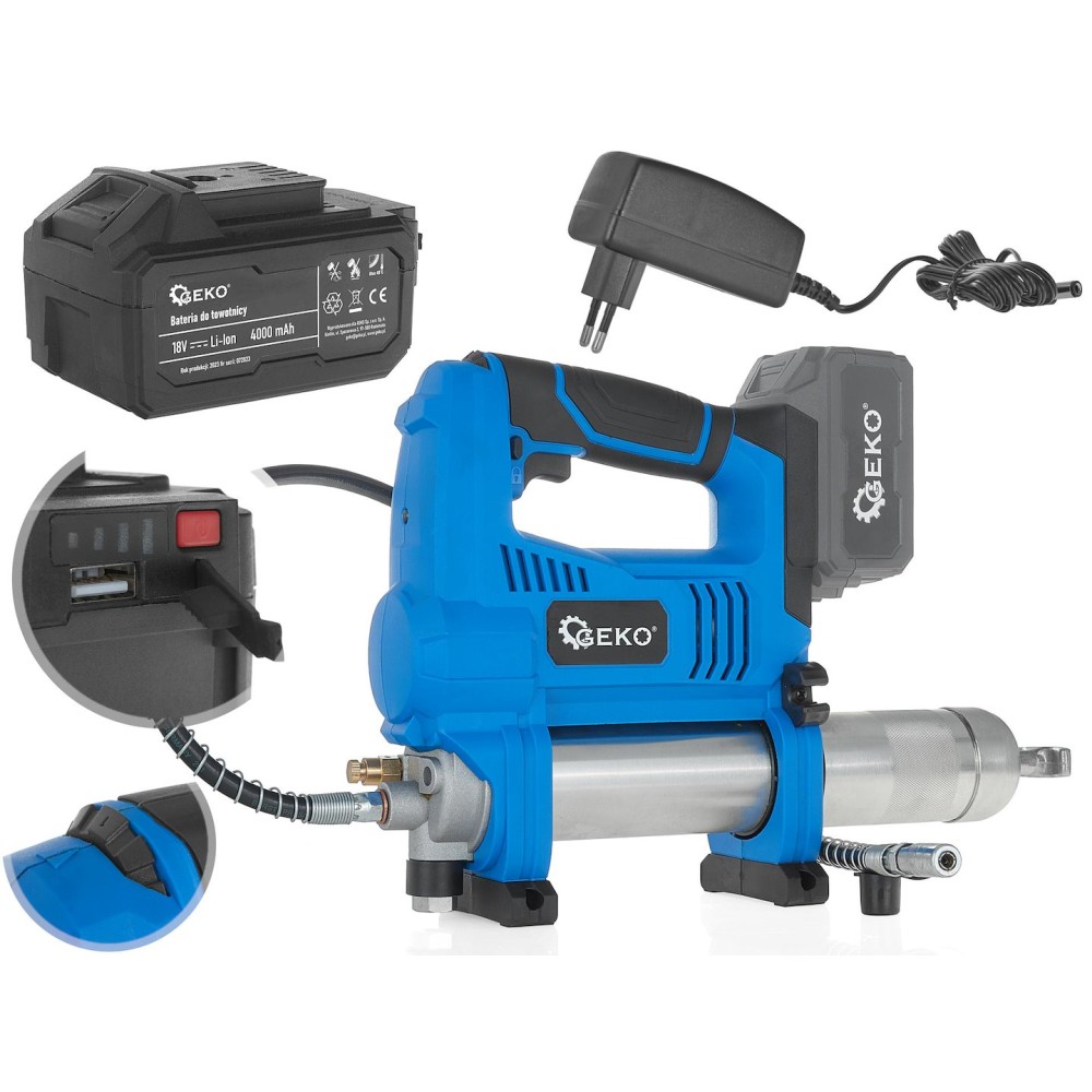 Towotnica akumulatorowa Li-ion 18V - zestaw walizka + ładowarka + AKU 4.0Ah (3)