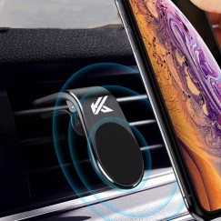 Uchwyt magnetyczny typu klips do telefonu- na kratkę nawiewu (200)