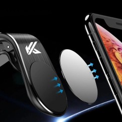 Uchwyt magnetyczny typu klips do telefonu- na kratkę nawiewu (200)