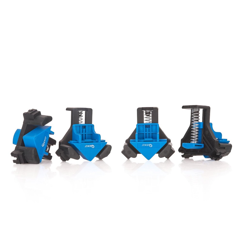 Zestaw ścisków sprężynowych kątowych 90° 4el. (6/24)