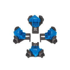 Zestaw ścisków sprężynowych kątowych 90° 4el. (6/24)