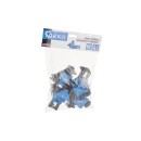 Zestaw ścisków sprężynowych kątowych 90° 4el. (6/24)