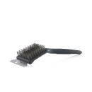 Szczotka druciana ze skrobakiem 2w1 - do czyszczenia grilla (90)