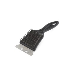 Szczotka druciana ze skrobakiem 2w1 - do czyszczenia grilla (90)