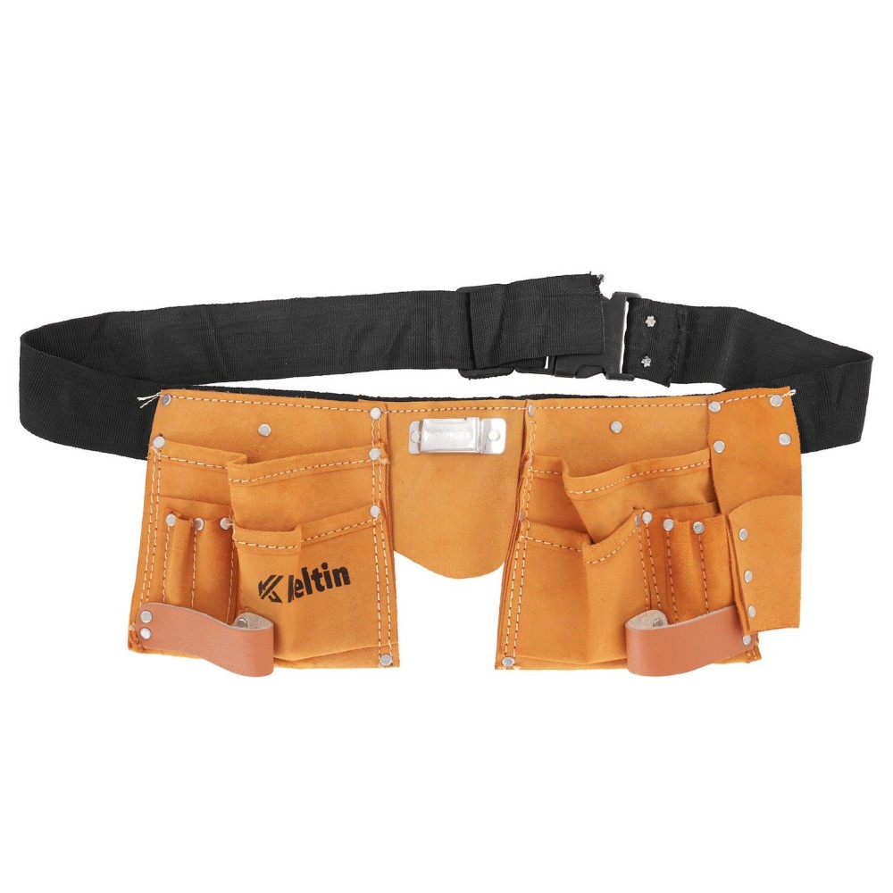 Pas narzędziowy - monterski skórzany 11 kieszeni (50)