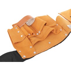 Pas narzędziowy - monterski skórzany 11 kieszeni (50)