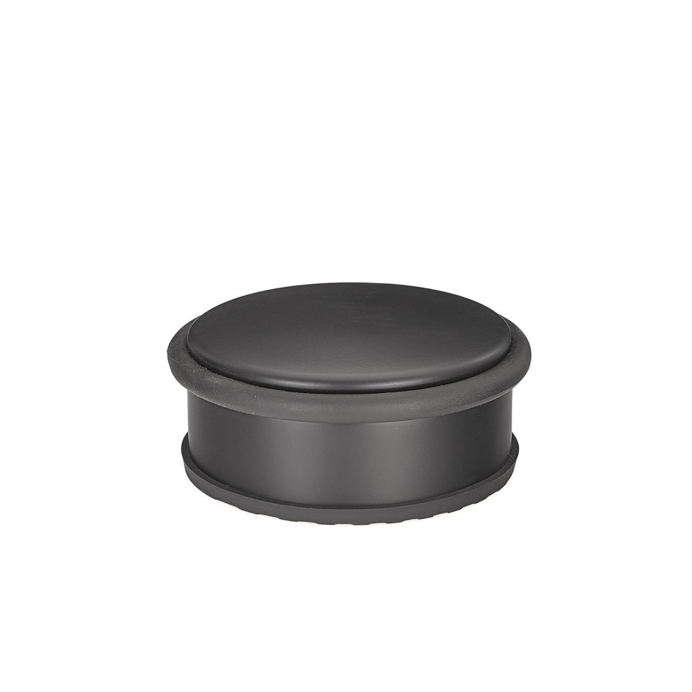 Odbojnik do drzwi wolnostojący - niski (kolor: czarny mat) (12)