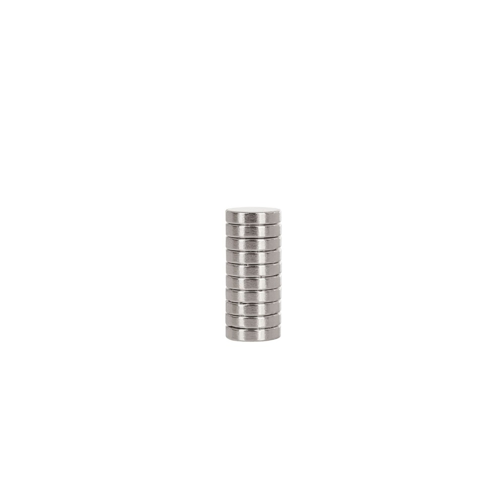 Magnes neodymowy walcowy 8x2mm (10)