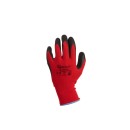 Rękawice ochronne GEKO r.11/latex czerwone/ (12/240)