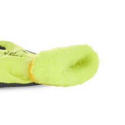 Rękawice robocze ocieplane zimowe fluorescencyjne r. 9 (12/120)