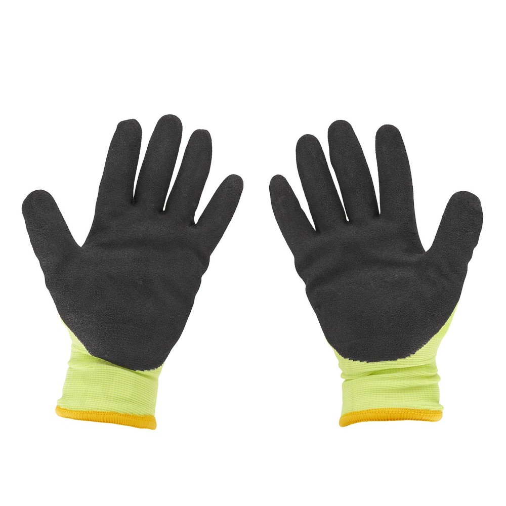 Rękawice robocze ocieplane zimowe fluorescencyjne r. 11 (12/120)