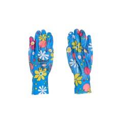 Rękawice robocze ogrodowe damskie r.6 (12/300)