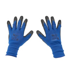 Rękawice ochronne powlekane r. 12 - granatowe (12/240)
