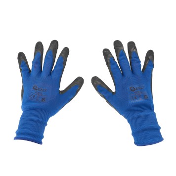 Rękawice ochronne powlekane r. 12 - granatowe (12/240)