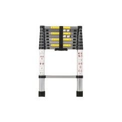 Drabina teleskopowa aluminiowa 2,6m 150kg (1)