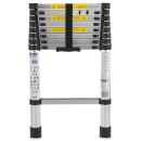 Drabina teleskopowa aluminiowa 2,6m 150kg (1)