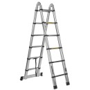 Drabina teleskopowa aluminiowa przegubowa 3,8m 150kg (1)