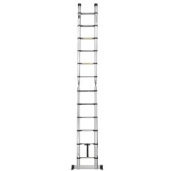 Drabina teleskopowa aluminiowa przegubowa 3,8m 150kg (1)