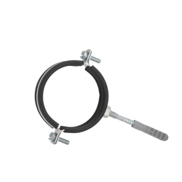 Obejma metalowa z gumą do rur 3" 87-92mm (100)