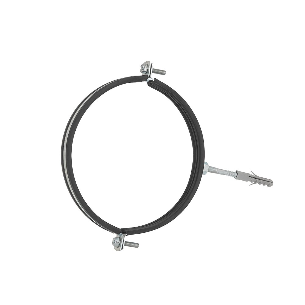 Obejma metalowa z gumą do rur 8" 200-212mm (50)