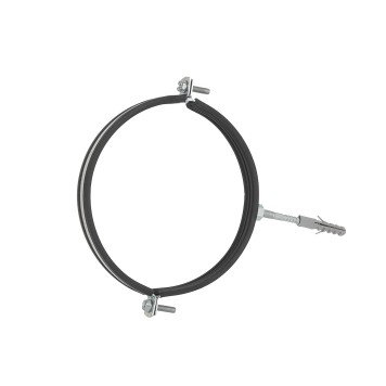 Obejma metalowa z gumą do rur 8" 200-212mm (50)