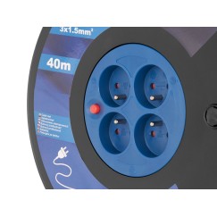 Przedłużacz elektryczny bębnowy 3x1.5mm2 40m (1)