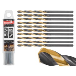 Wiertło czarno-złote do metalu HSS 3.80mm (10/250/1500)