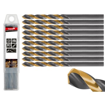 Wiertło czarno-złote do metalu HSS 6.20mm (10/100/500/1000)