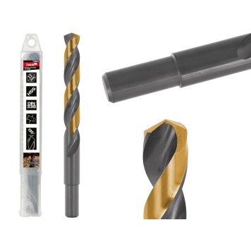 Wiertło czarno-złote do metalu HSS podtaczane 15.00mm (1/50/100)
