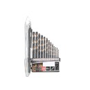 Zestaw wierteł do metalu HSS 2.0-8.0mm 13el. (15/60)