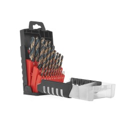Zestaw wierteł do metalu HSS 1.0-13.0mm 25el. (5/10)