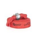 Wąż parciany czerwony /strażak/ 2" 30m ze złączkami (5)