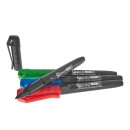 Marker budowlany permanentny mix kolor gruby - zestaw 4 szt (12/144)