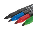 Marker budowlany permanentny mix kolor gruby - zestaw 4 szt (12/144)