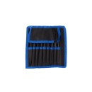 Zestaw pęset precyzyjnych metalowych 9szt (100)